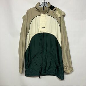 Vintage SMP Two-Tone Beige and Green Jacket